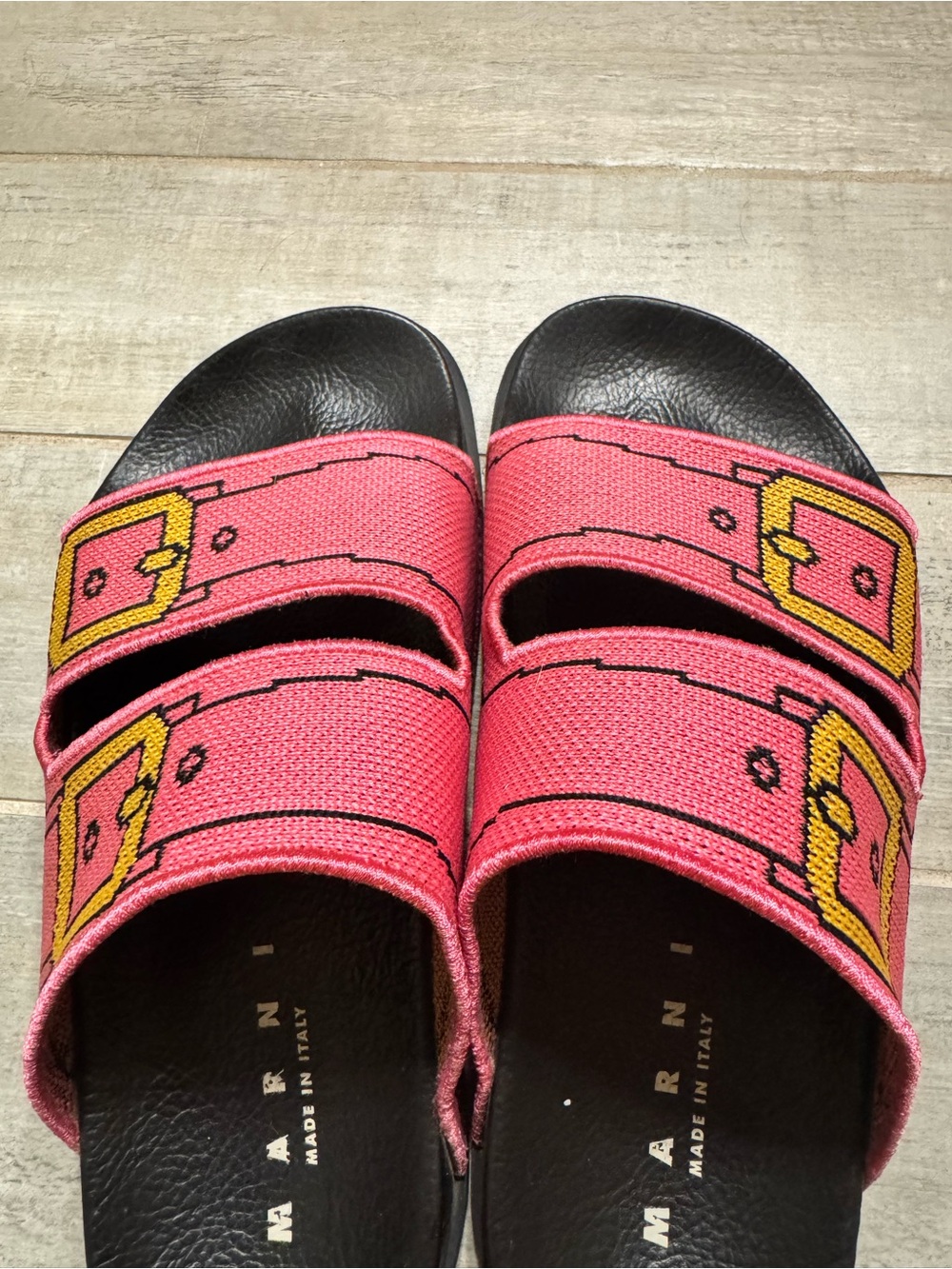 Marni Trompe L’oiel sandal slides - Picture 5 of 6